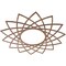 Ekena Millwork Eleanor Wood Fretwork Pierced Ceiling Medallion, Walnut, 34"OD x 13 1/8"ID x 1/4"T CMWP34X34X0250EAWA - alternate 5